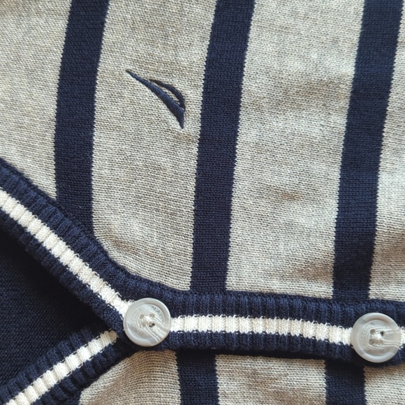 Boys Nautica Cardigan Sz4T - Picture 3 of 3